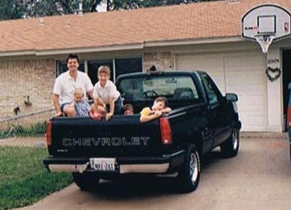 1995 Happenings - Kids on Truck