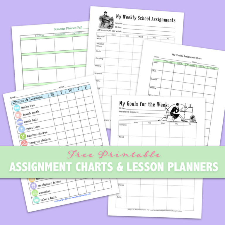 Do You Have a Good Assignment Chart?