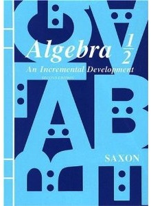 Saxon Algebra 1/2