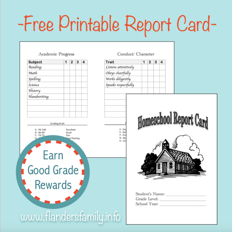 Homeschool Report Cards