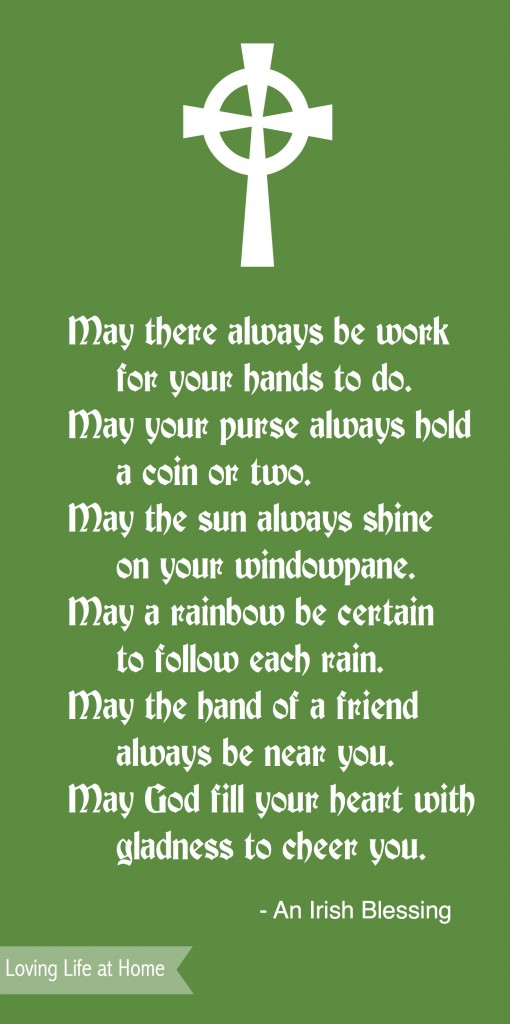 Happy St. Patrick's Day - Irish Blessing