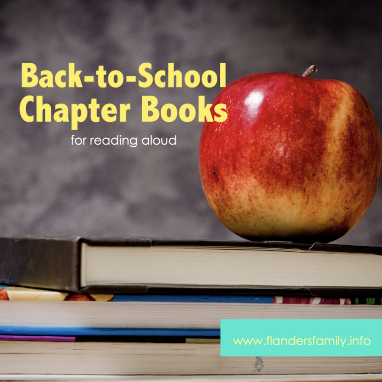 Back-to-School Chapter Books for Reading Aloud