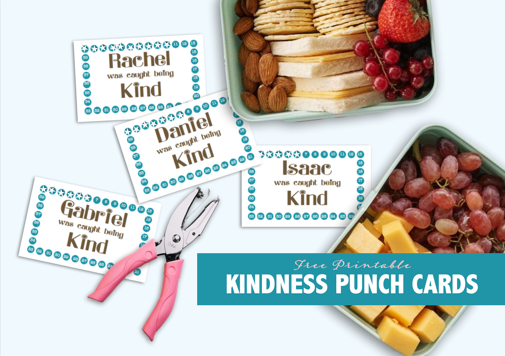 Kindness Punch Cards