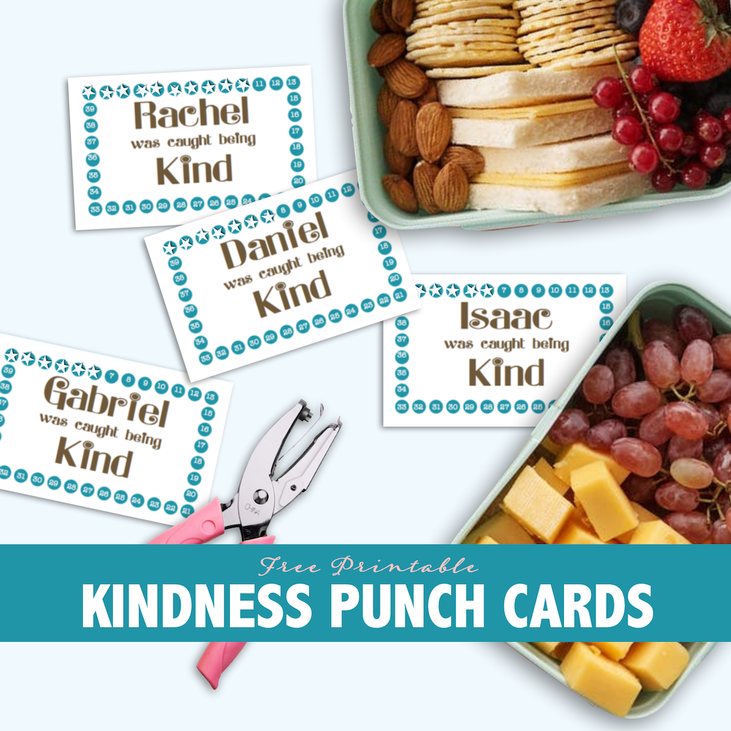 Kindness Punch Cards