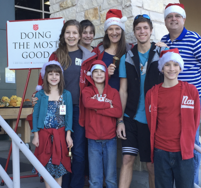 Bell Ringing for the Salvation Army