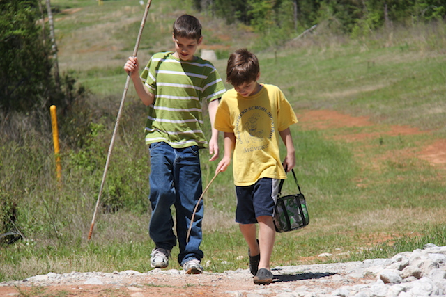 2013 - Isaac and Daniel Hiking