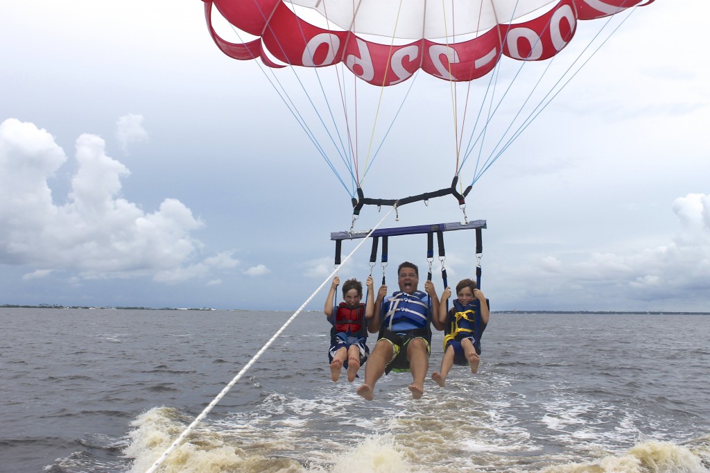 More Parasailing