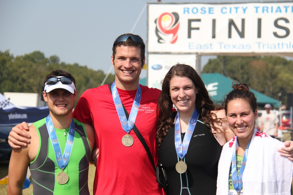 2013 Happenings -  Triathlon Finish Line