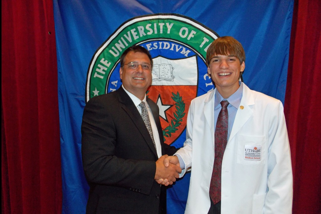 2013 - Samuel's White Coat Ceremony at UT Houston Medical School