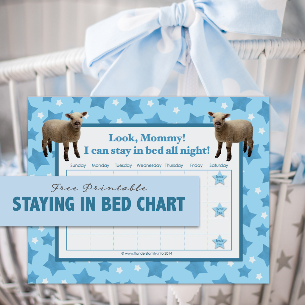 Staying in Bed Chart 