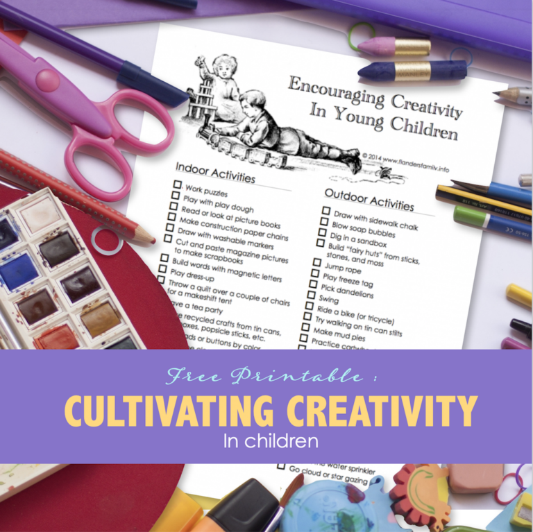 Cultivating Creativity in Young Children