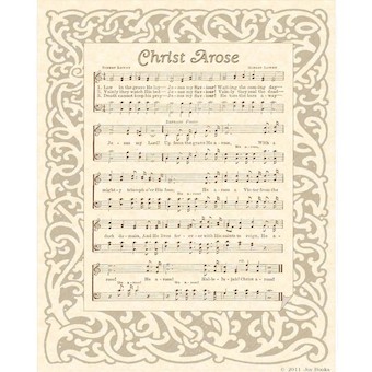 Sheet Music for "Christ Arose"