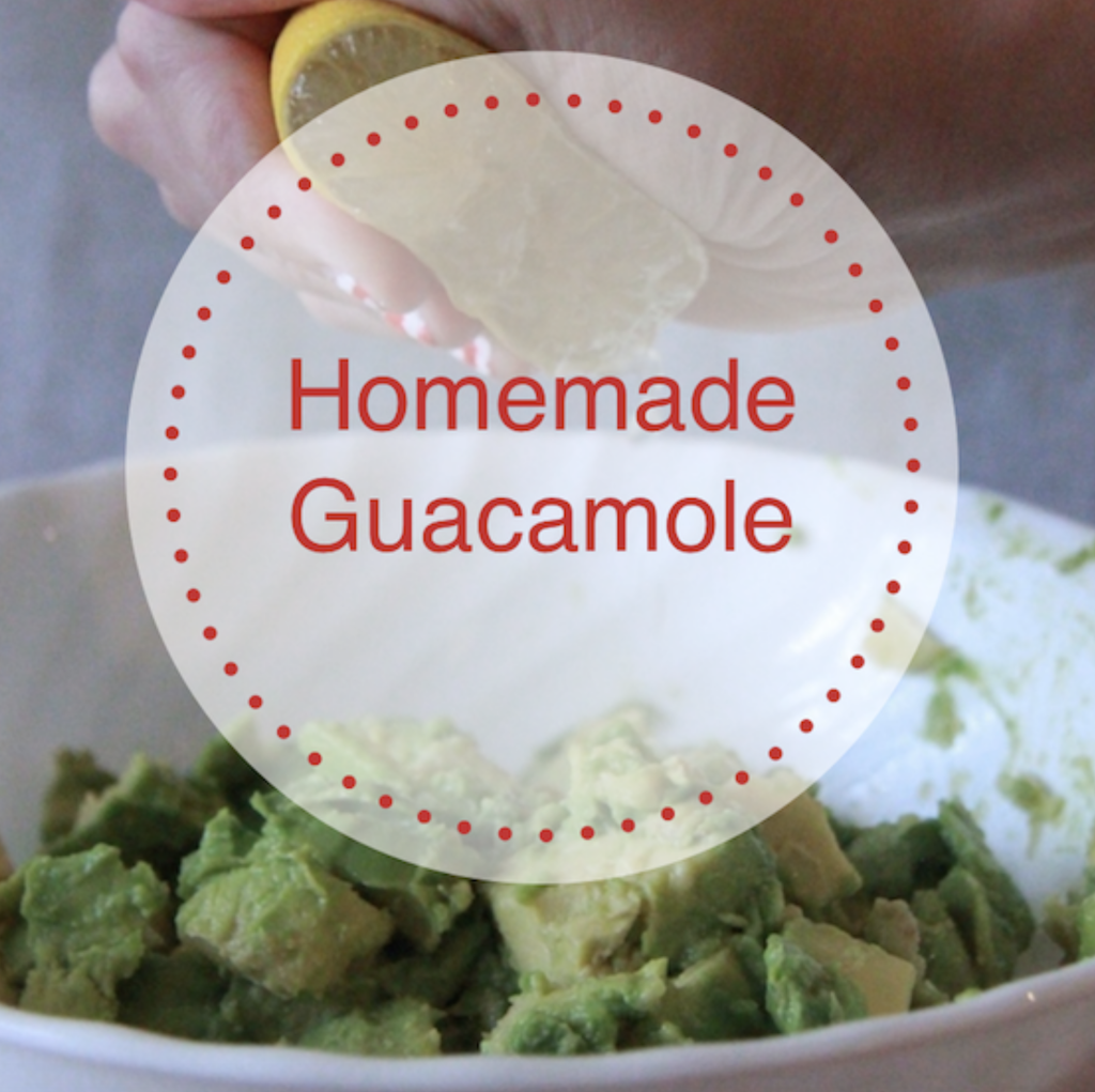 Homemade Guacamole