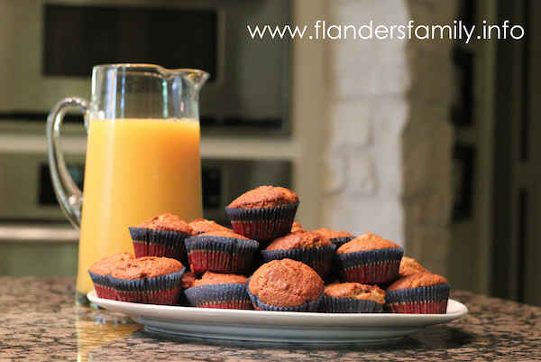 Quick & Easy Breakfast - raisin bran muffins