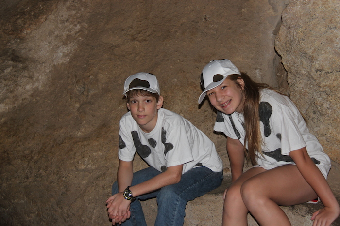 Isaac & Rachel at Carlsbad Caverns