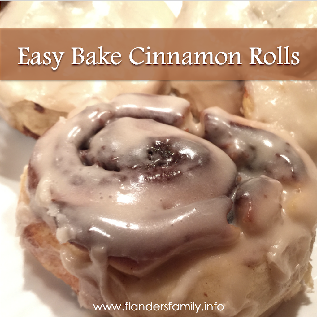 Easy Bake Cinnamon Rolls