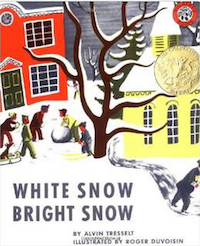 Picture Books about Snow - White Snow, Bright Snow