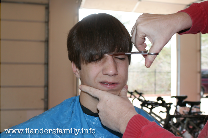 Cutting Hair at Home