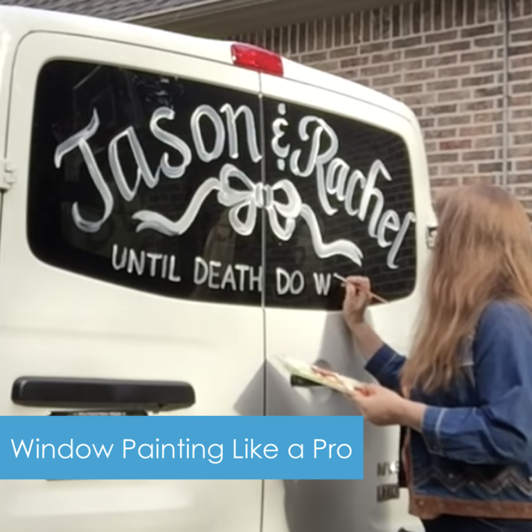 Window Painting Like a Pro