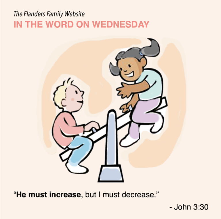 Word on Wednesday: John 3:30