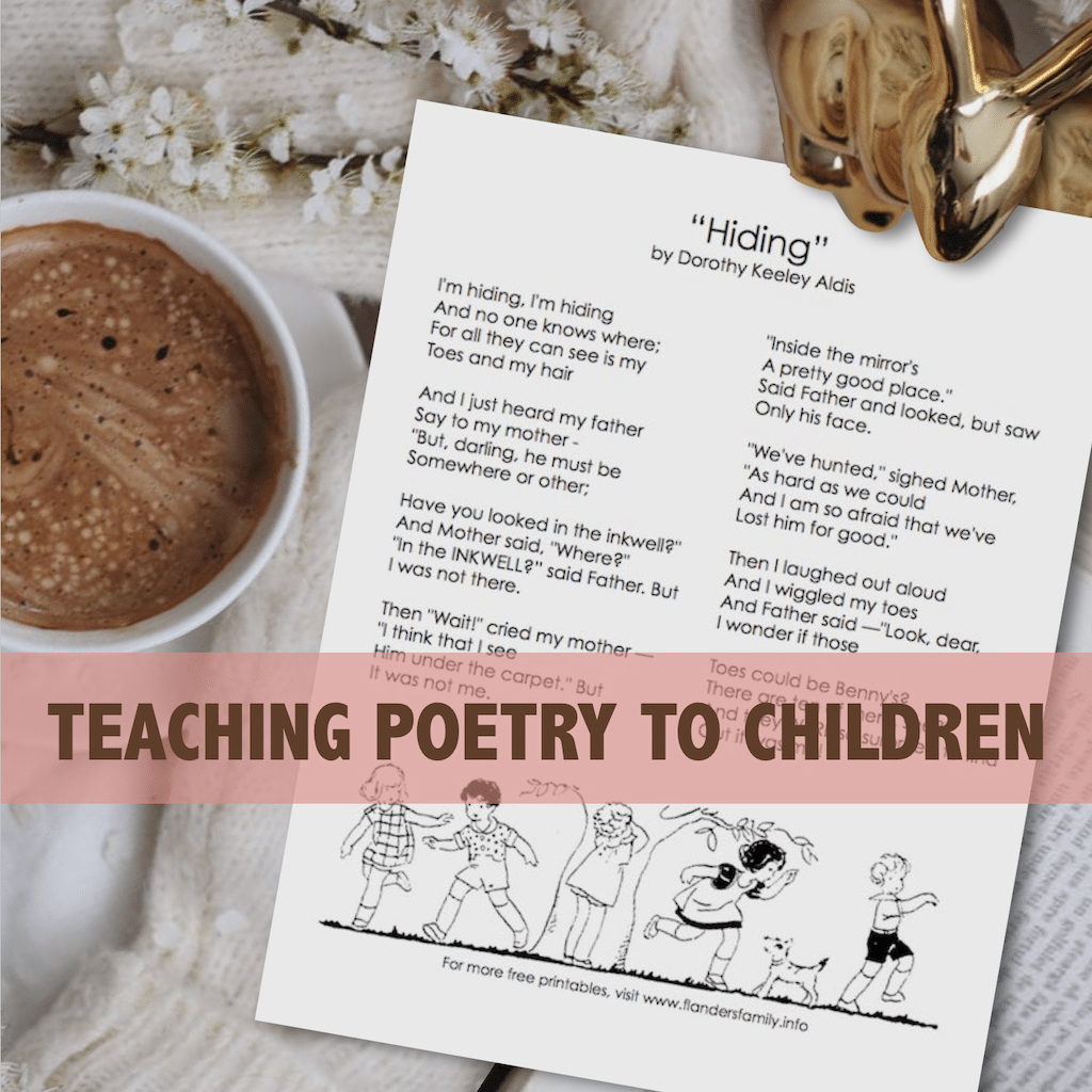 Teaching Poetry to Children