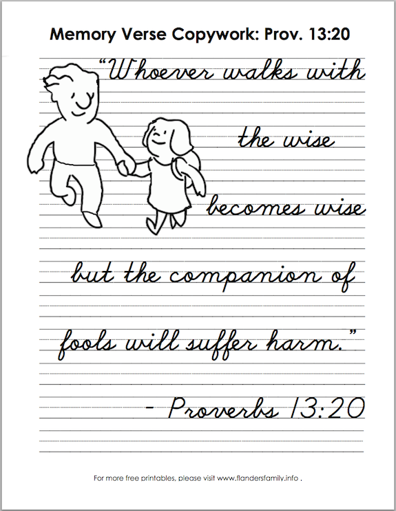 Proverbs 13.20