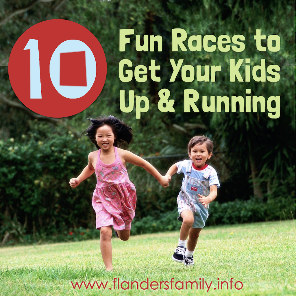 10 Fun Races to Get Kids Up and Running