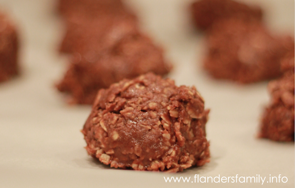 No Bake Chocolate Peanut-Butter Cookies