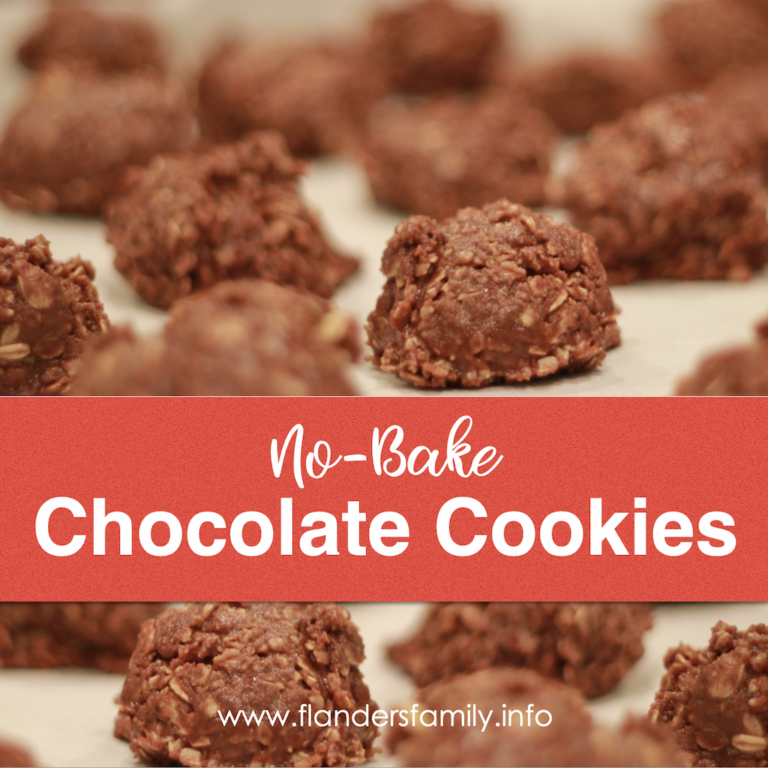 No-Bake Chocolate Cookies