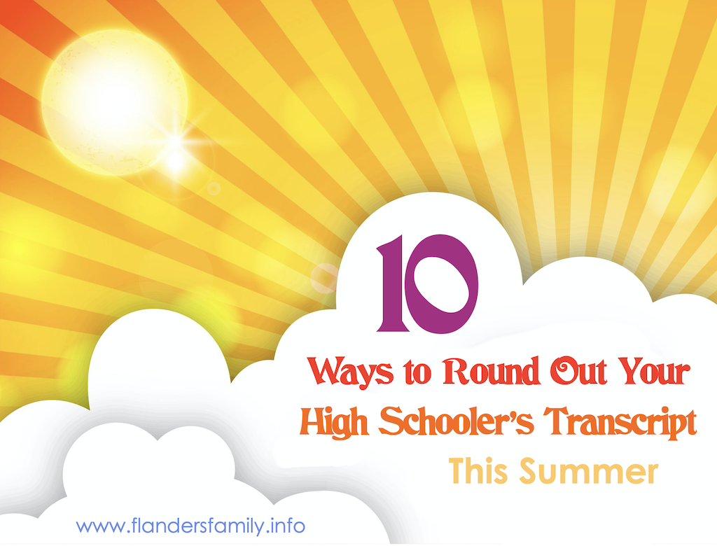 10 Ways to Round Out Your Transcript