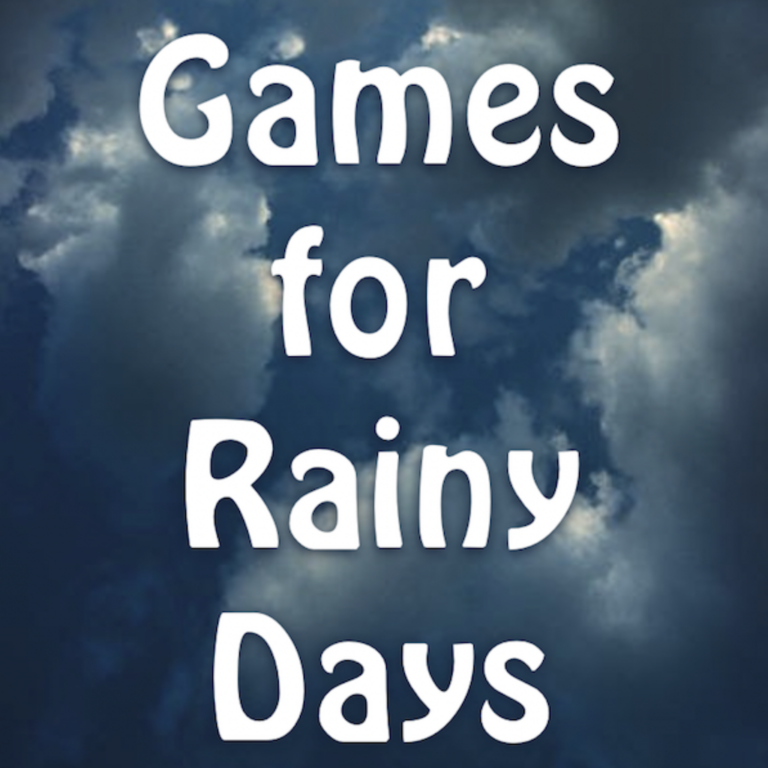 Indoor Games for Rainy Day Fun