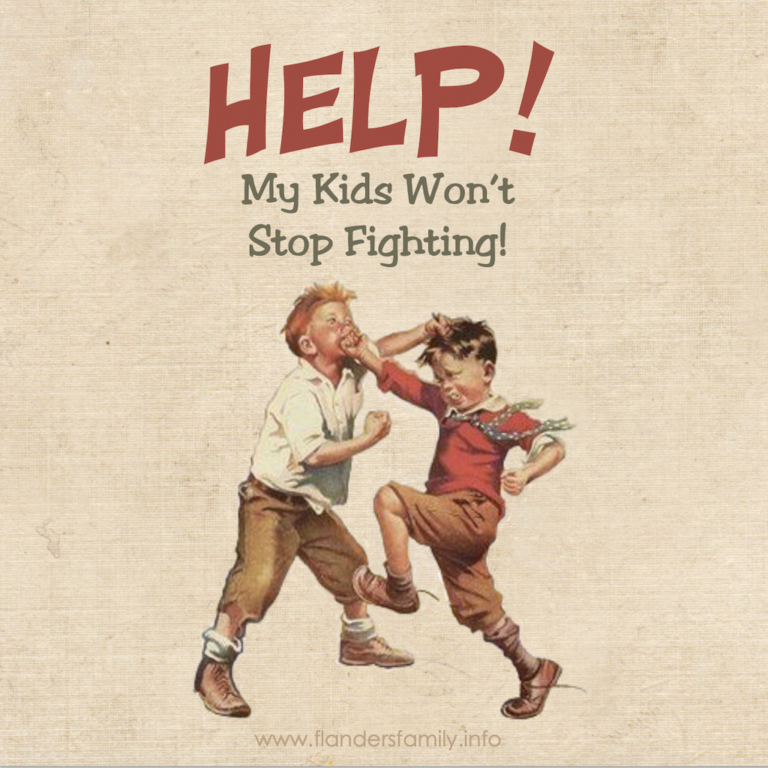 My Kids Won’t Stop Fighting (Mailbag Monday)