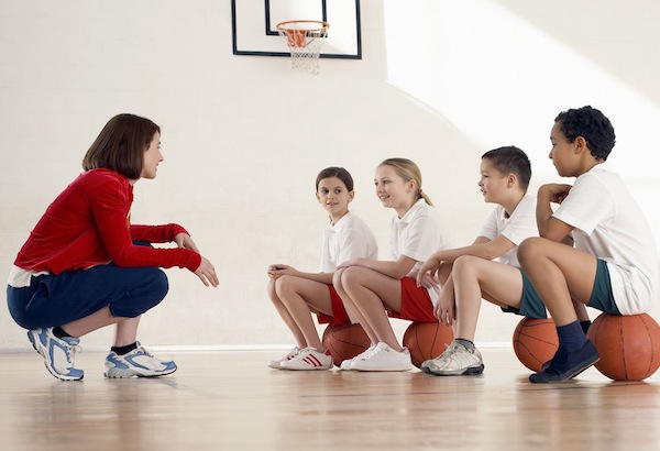 School Children in Physical Education Class --- Image by © Royalty-Free/Corbis