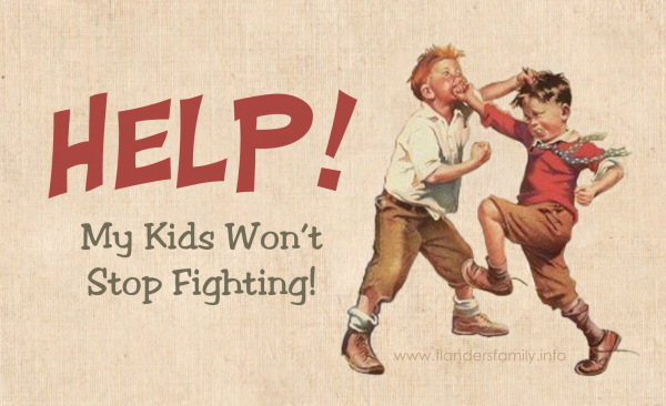 Q&A: My kids won't stop fighting. I'm desperate and don't know what to do. Help!