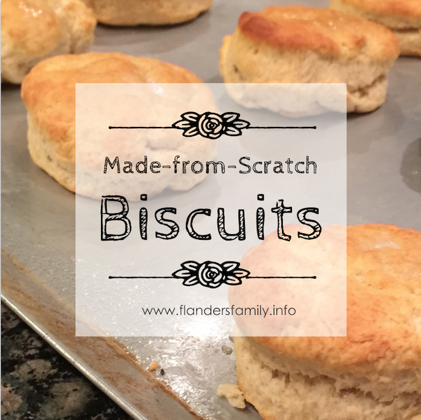 Scrumptious recipe for old-fashioned biscuits