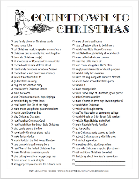 5 Fun Christmas Countdown Calendars - Flanders Family Homelife