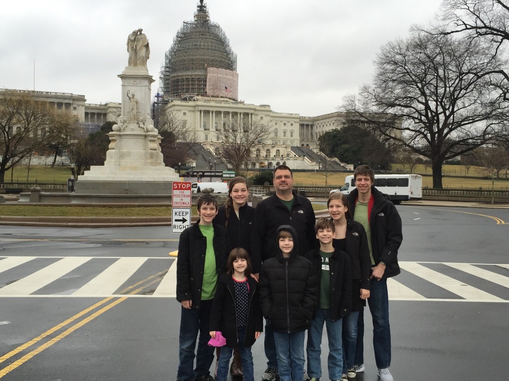 At the Capitol in Washington, DC 