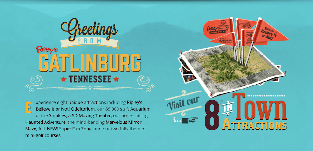 8 Ripley's Attractions in Gatlinburg