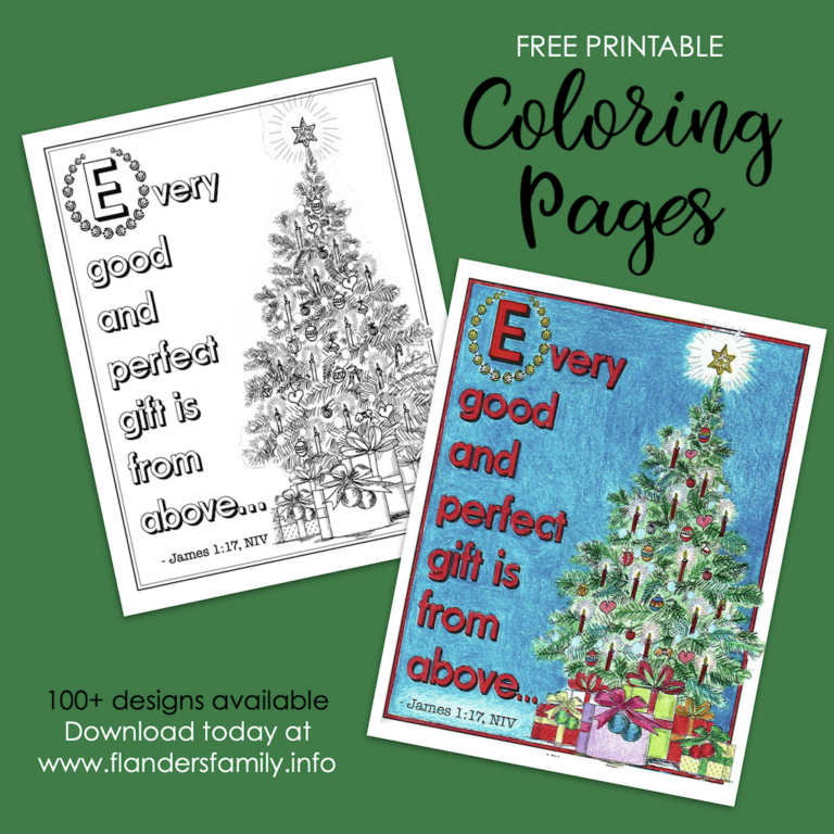 Every Good Gift Coloring Page