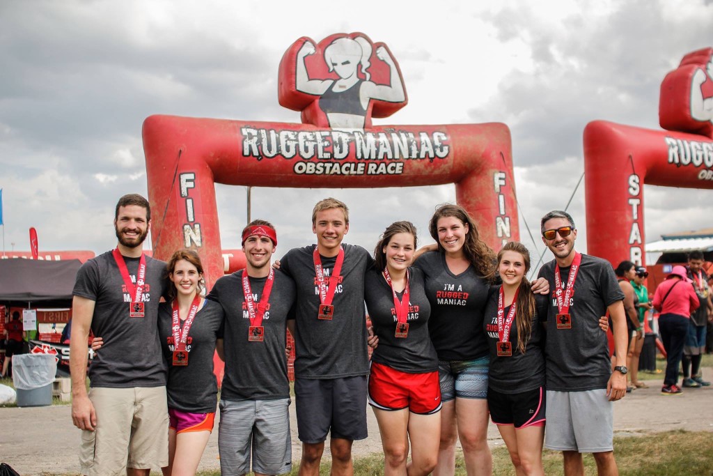 2015 Happenings - Rugged maniacs -- all cleaned up again!