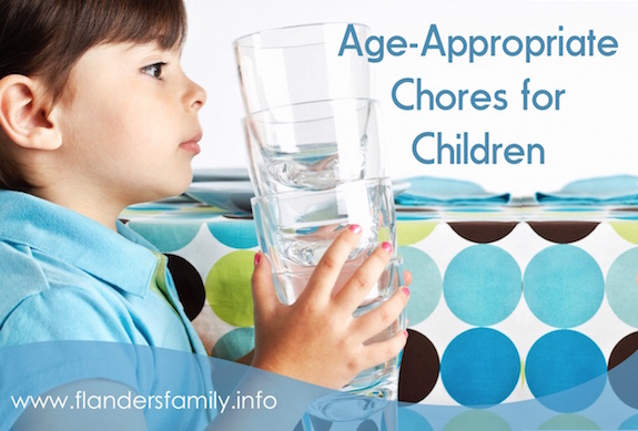 Age-Appropriate Chores for Children