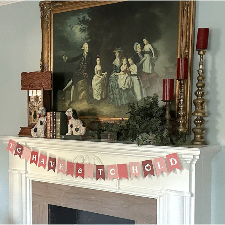 To Have & to Hold Pennant Banner