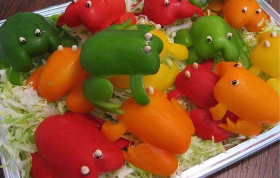 bell pepper frogs