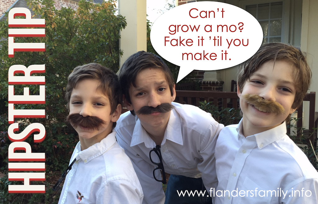 Fake Mustache Day