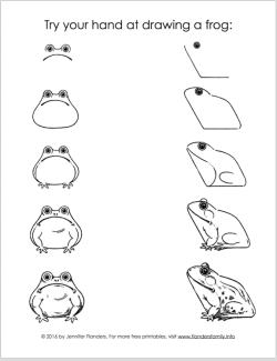 Free Printable Frog-Themed Activity Sheets - Flanders Family Homelife