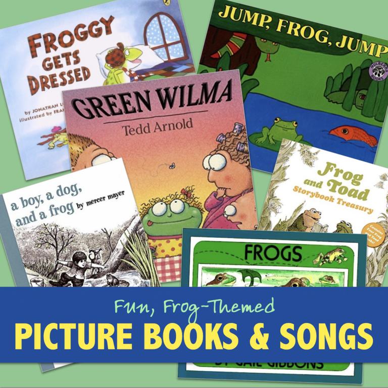 Frog-Themed Picture Books & Songs for Kids