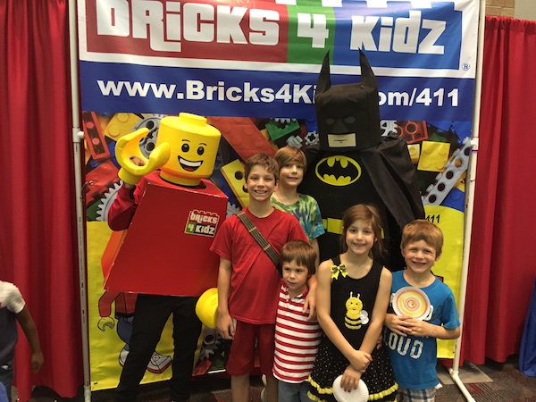 Kids and Grandkids at BrickUniverse in Dallas