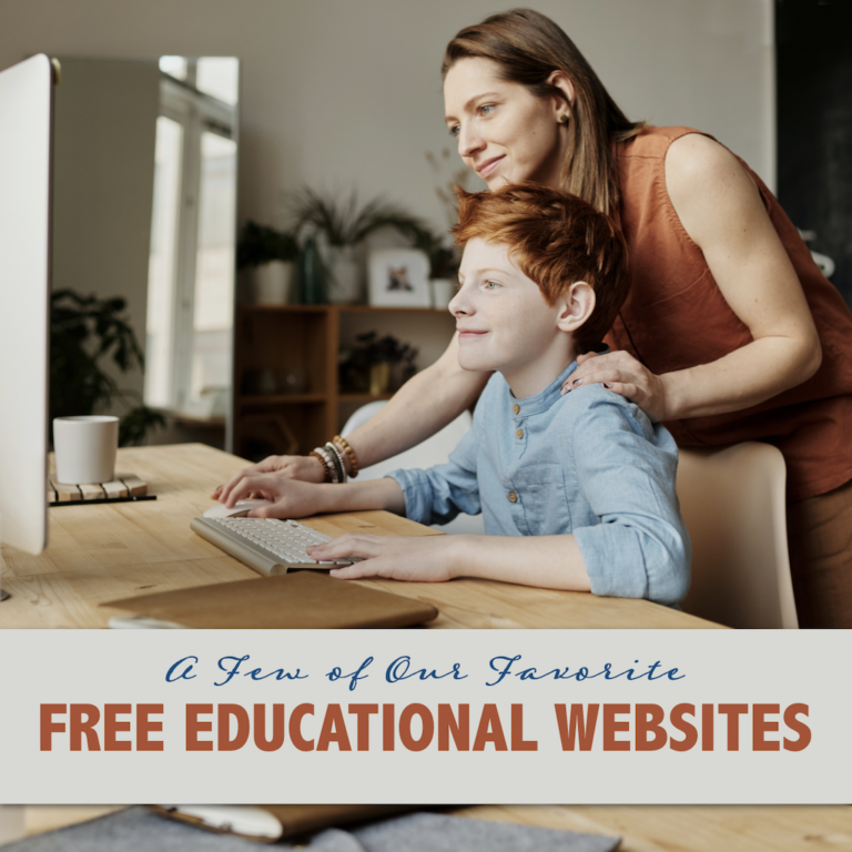 A Few of our Favorite Free Educational Websites