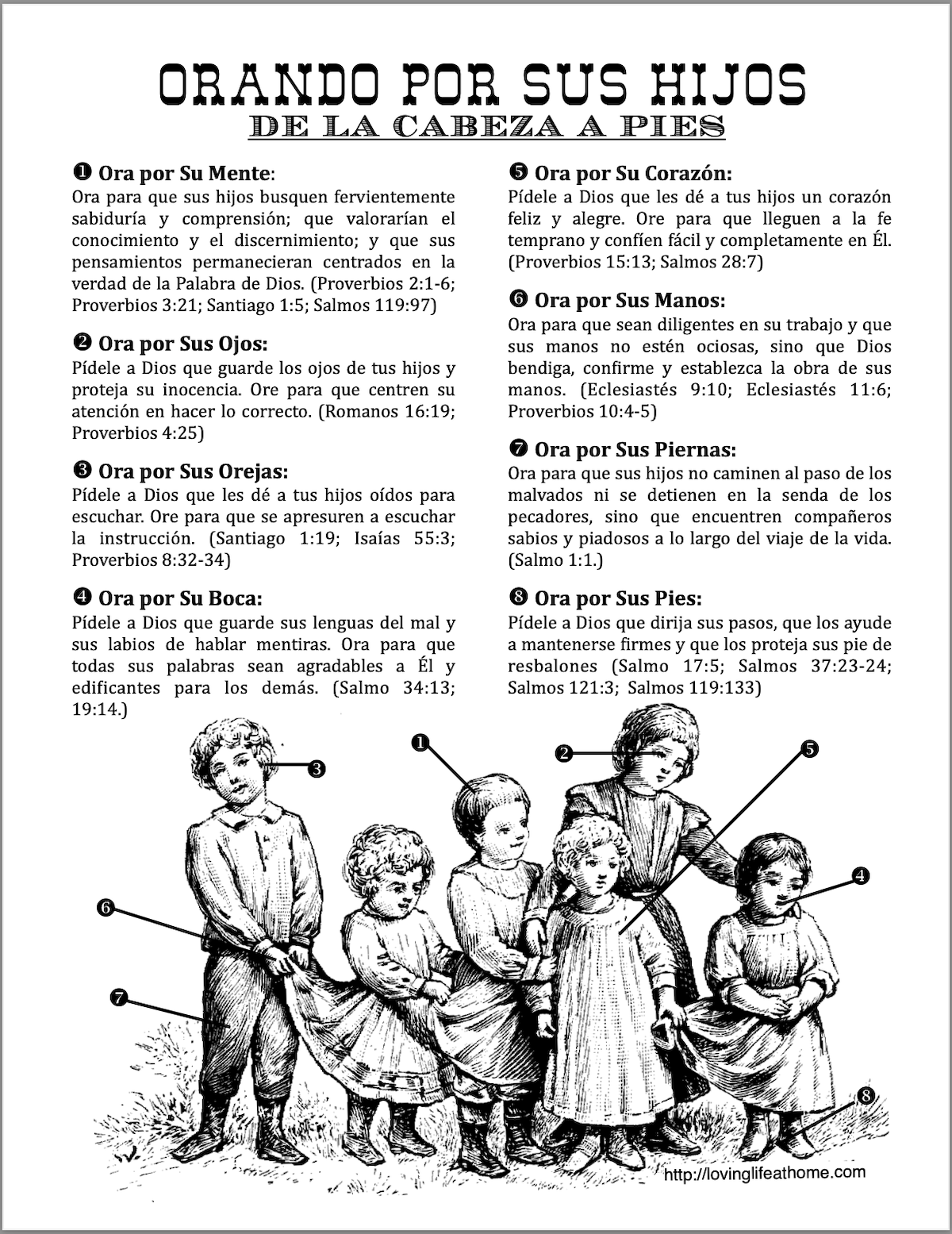 Spanish Prayer for Children