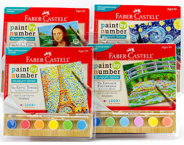 Paint-by-Number Museum Art Kits